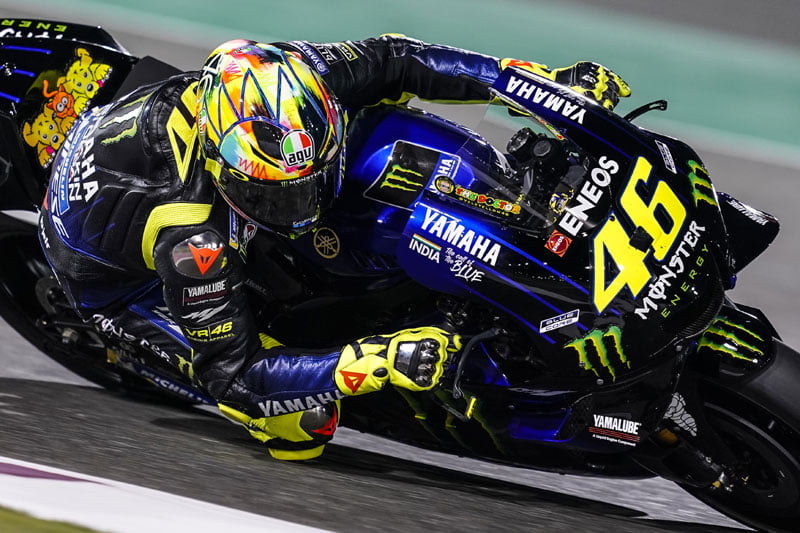 MotoGP Test Qatar J1 : modeste, Valentino Rossi s'accorde une mention "assez bien"