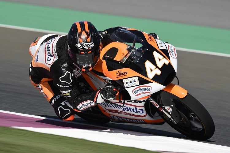 Moto3 Qatar Grand Prix, Warm-up: Canet does not let go of the lead