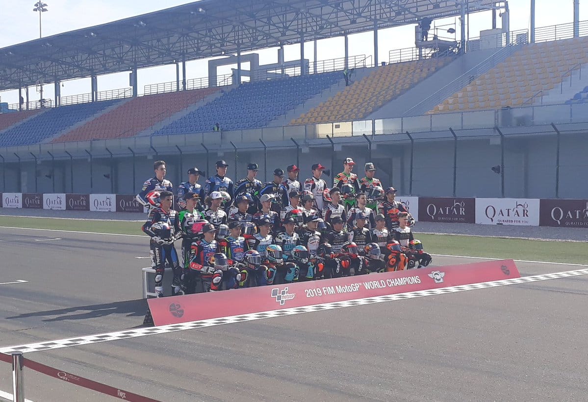 Moto3 2019: 29 से 15 वर्ष की उम्र के 25 ड्राइवरों का एक क्षेत्र