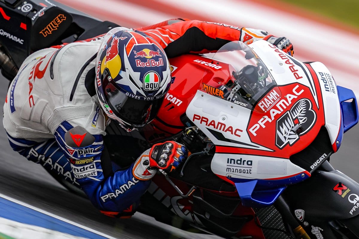 Argentina, MotoGP, J2: Jack Miller ready to respond to Márquez and face the weather!
