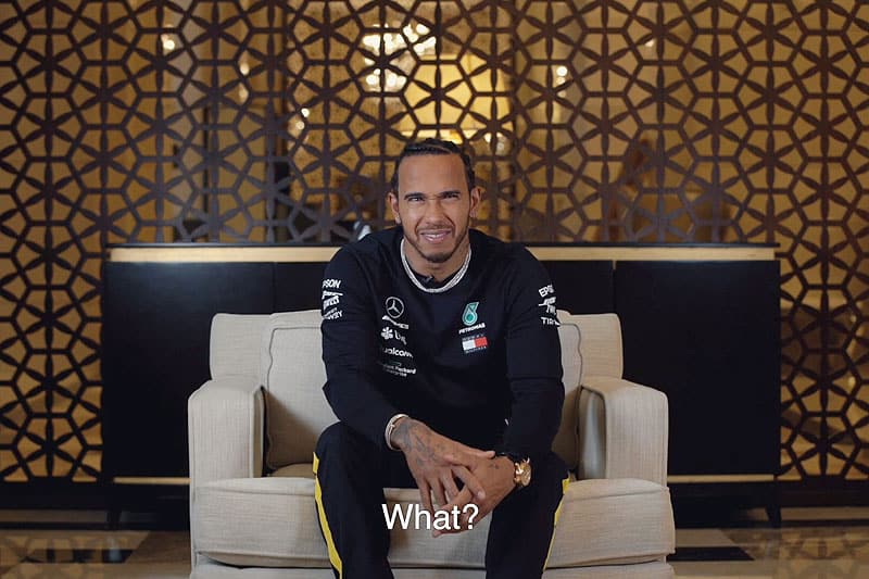 MotoGP : Lewis Hamilton sous le feu croisé des questions