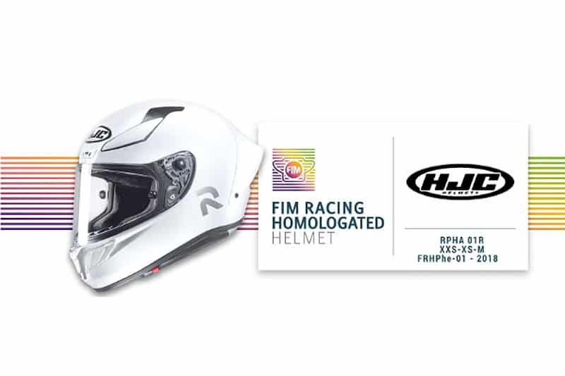 MotoGP : Le casque HJC RPHA 01R homologué par la FIM