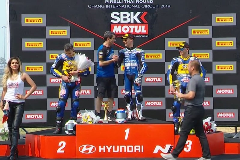 [Supersport] Buriram Course: Phenomenal victory for Jules Cluzel and the GMT94