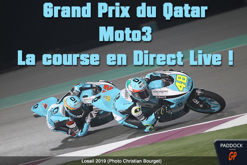 Grand Prix du Qatar Moto3, La course en direct : Toba, premier japonais à gagner dans la catégorie !