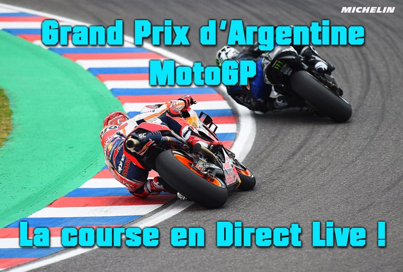 Argentine, MotoGP, la Course en direct : Márquez sans rival, Rossi et Dovizioso font le spectacle
