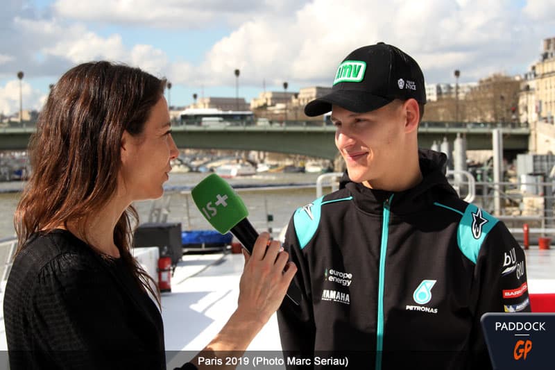 MotoGP, Présentation Shark Grand Prix de France, Fabio Quartararo : « la pression était là 2 heures avant, mais pas au départ »