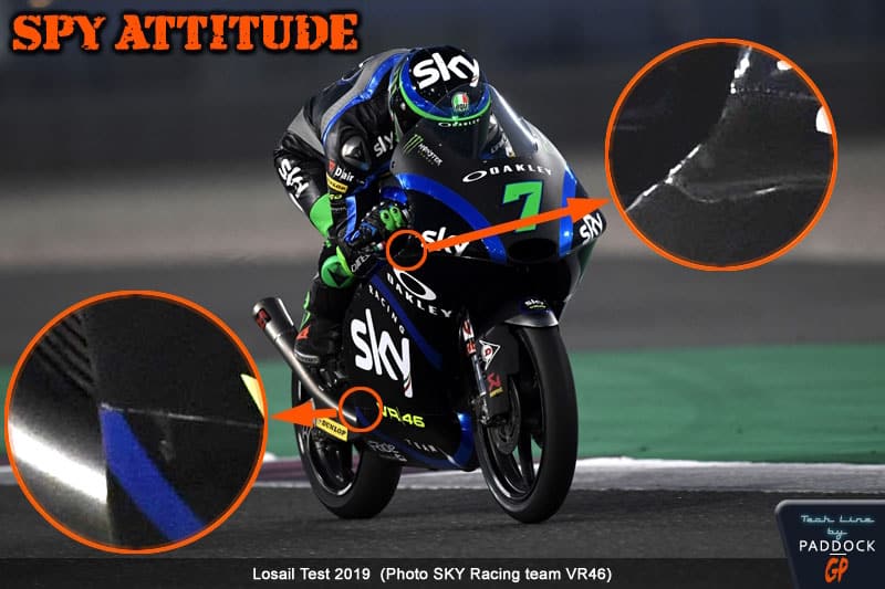 「スパイの姿勢」: Moto3 における KTM の新しいフェアリング