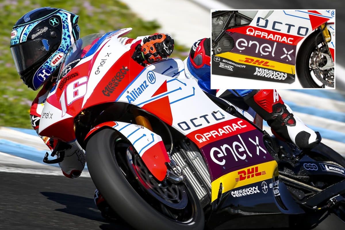 MotoE: Octo Pramac recovers a Ducati sponsor