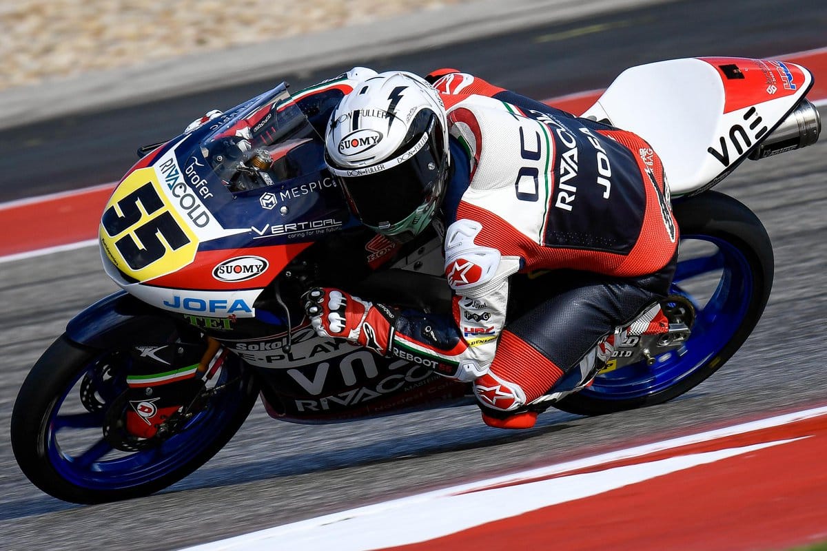 Austin, Moto3, FP2: Fenati domina um top 5 equipado com Honda