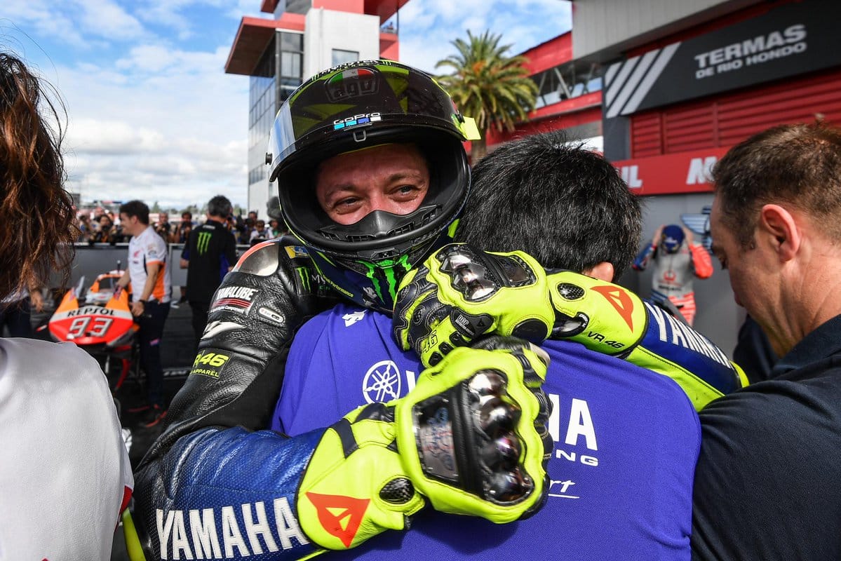 Argentine, MotoGP, Valentino Rossi : pour la première fois depuis 42 ans, un pilote de 40 ans est monté sur le podium