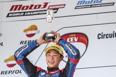 CEV Moto3, Valence : Le Japonais Yuki Kunii roi des qualifications
