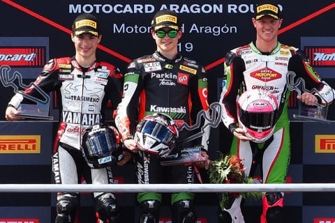 [WSBK] Aragon, Supersport 300, J3 : Le Français Hugo de Cancellis à 0.05 de la victoire !