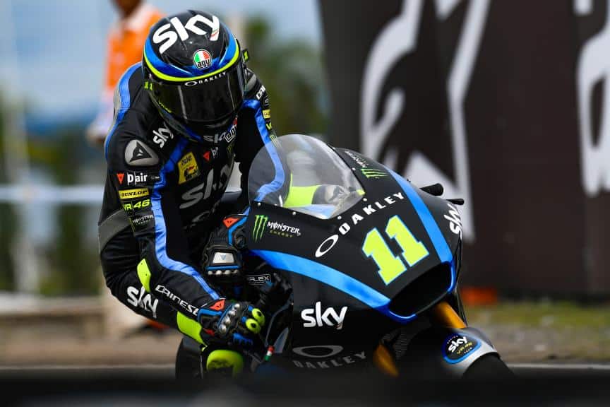 Moto2 : Nicolò Bulega vers une opération du syndrome des loges