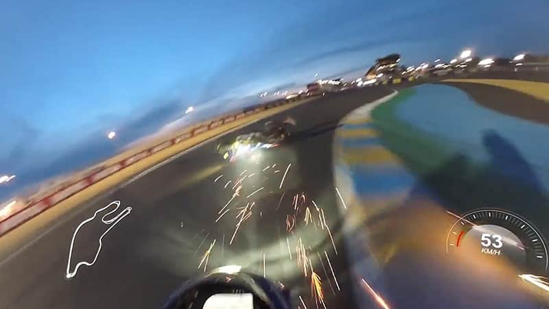 【ビデオ】モト24時間レース：ブガッティでのニッコロ・カネパとのクレイジーな走り。