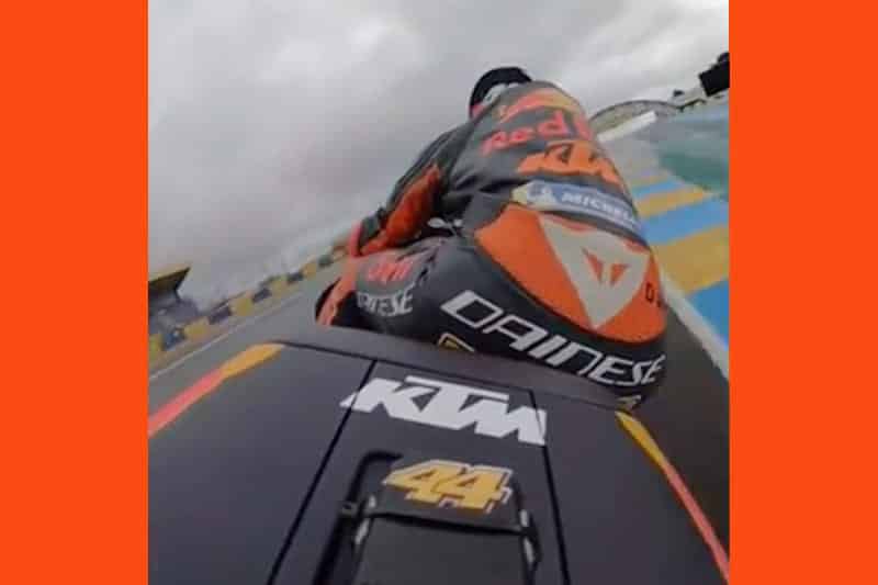 MotoGP: Rain disrupts KTM private test at Le Mans...