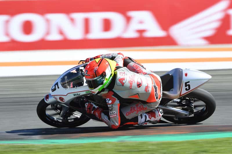 FIM CEV: Lorenzo Fellon na pole position para a European Talent Cup!