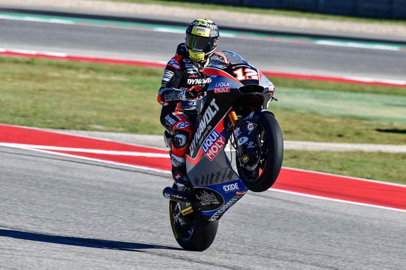 Austin, Moto2, Race: Tom Lüthi alone in the new world!