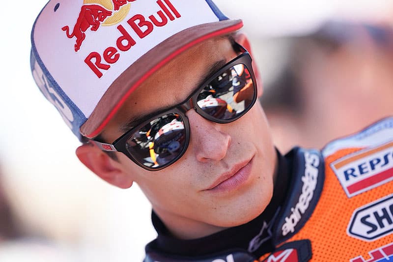 Austin, MotoGP, J3: Marc Márquez's message after his fall