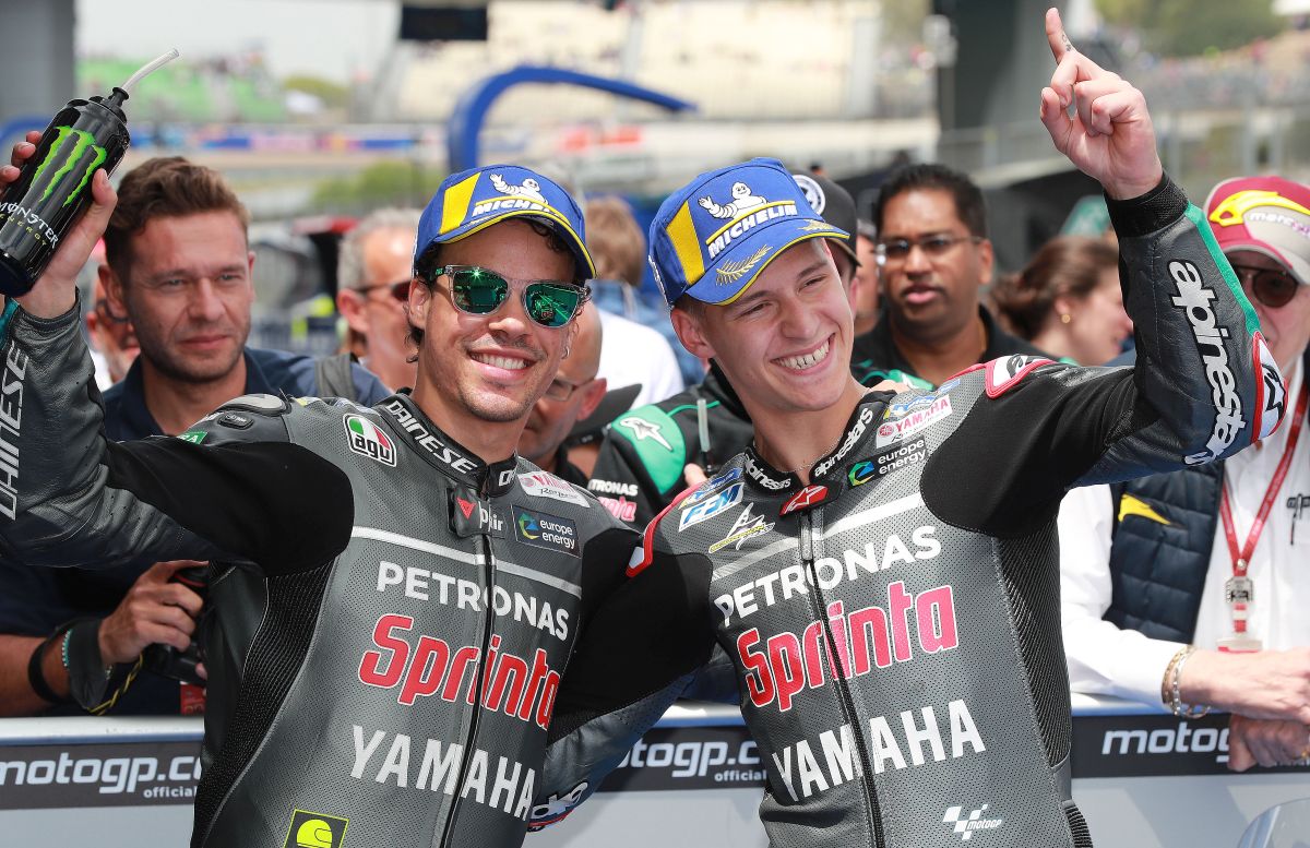 MotoGP, Franco Morbidelli, Petronas Yamaha : « Fabio Quartararo est devant mais tant que nous sommes rapides c'est bon »
