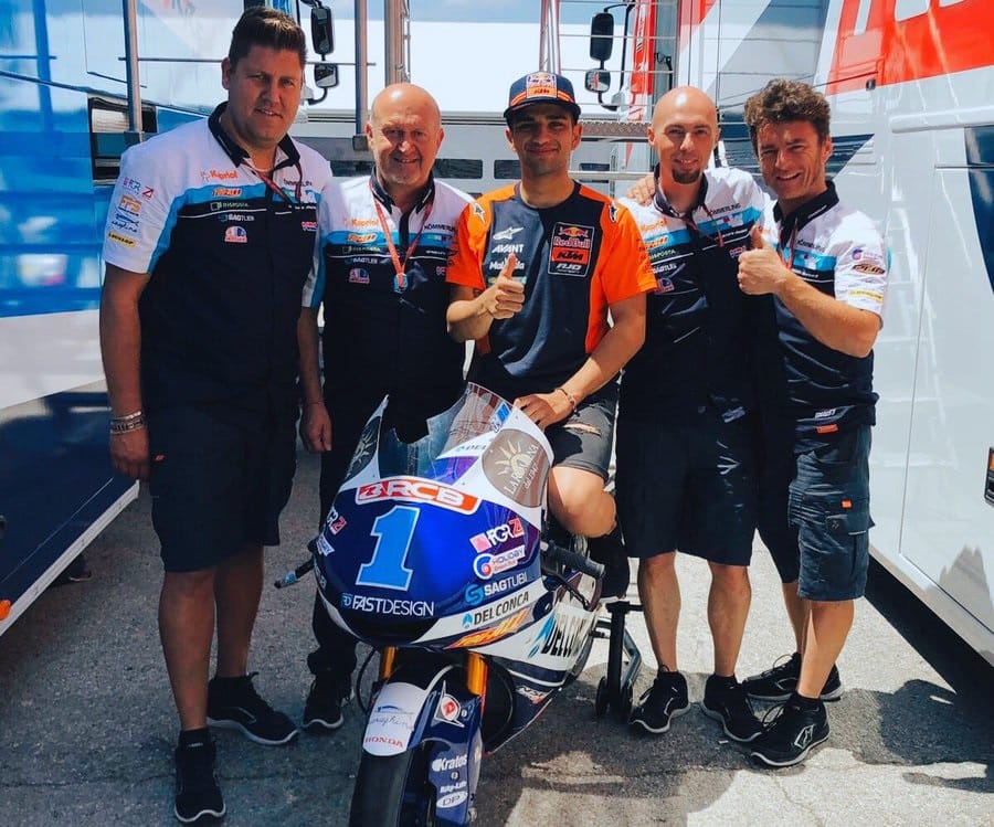 Moto2 : l’officiel KTM Jorge Martín reçoit une Honda en cadeau