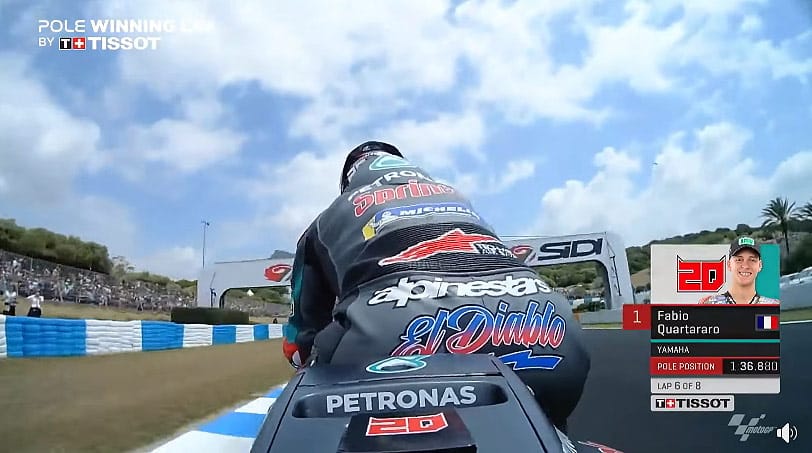 Jerez, MotoGP, J2: tempo de volta de Fabio Quartararo em vídeo!
