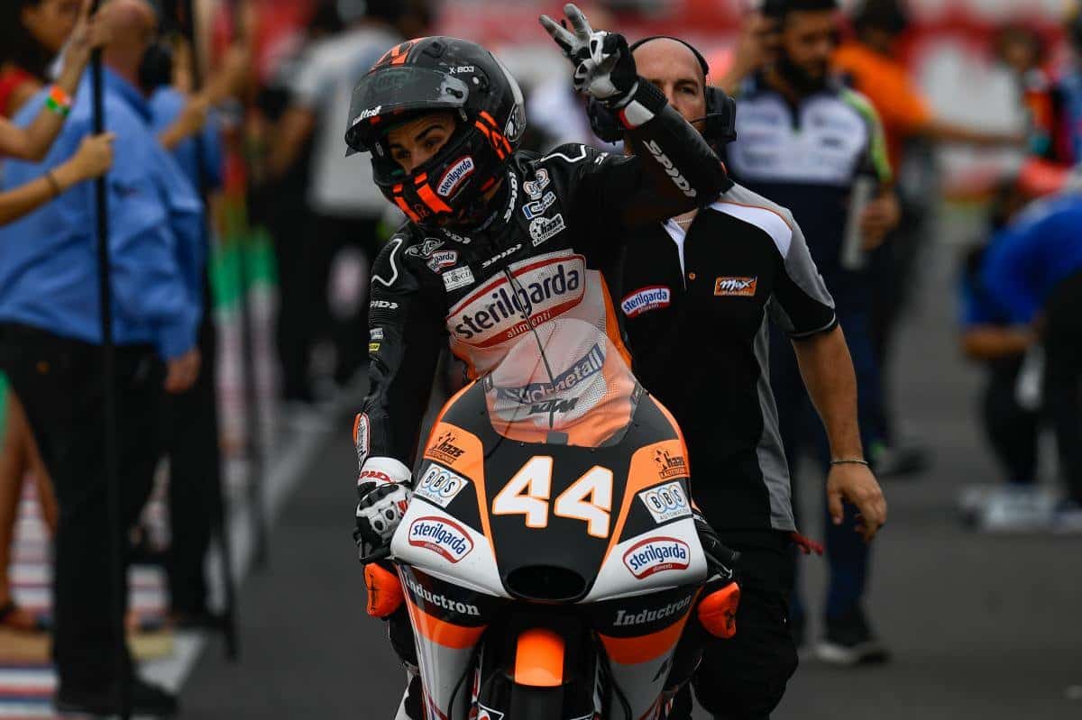 Moto3 Catalogne : Arón Canet et Max Biaggi ont aussi fait une belle affaire à Barcelone