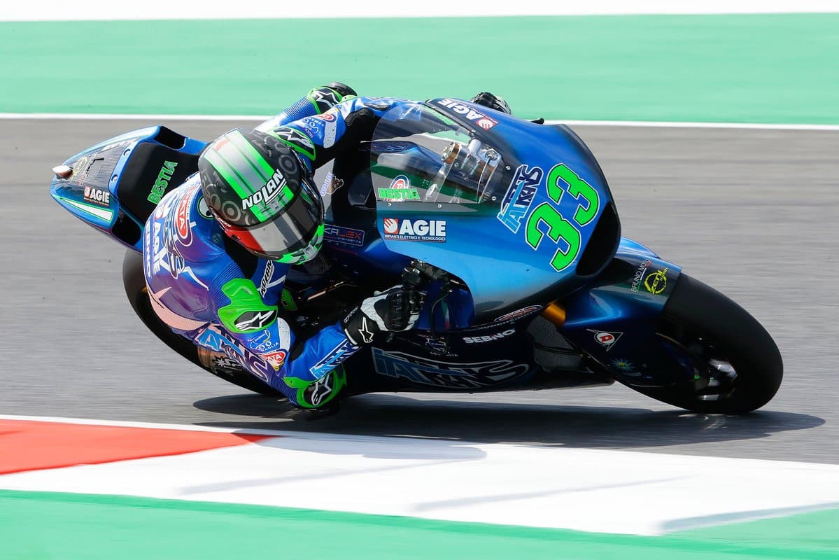 Italian Grand Prix, Mugello, Moto2, Warmup: Beginner Bastianini takes control