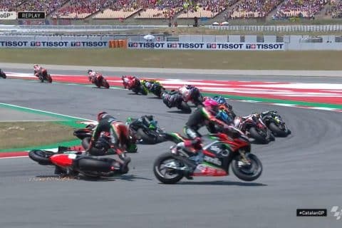 MotoGP Catalogne : Smith plombe l’ambiance chez Aprilia en blessant Aleix Espargaró et en énervant Iannone