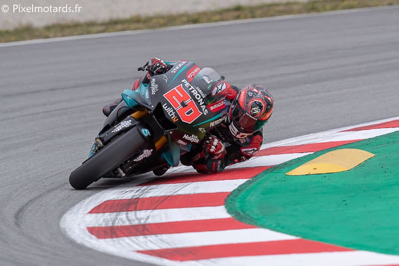 MotoGP Test Barcelone : De l’électronique au menu pour Fabio Quartararo