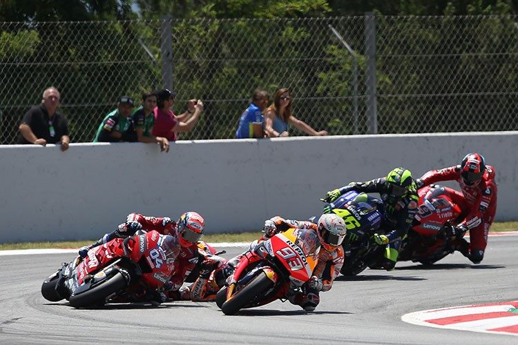 MotoGP, Catalogne, J3, Andrea Dovizioso : « les pilotes Moto3 sont pénalisés pour de telles erreurs et la même chose doit se passer pour tout le monde »