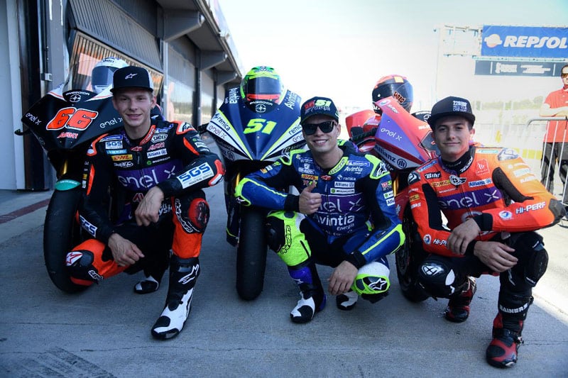 MotoE : Granado, Garzó et Tuuli sur le podium de la première simulation de course à Valencia