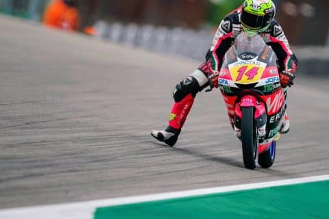 Grand Prix d'Allemagne Sachsenring Moto3 Warm Up : Arbolino sèche la piste arrosée durant la nuit