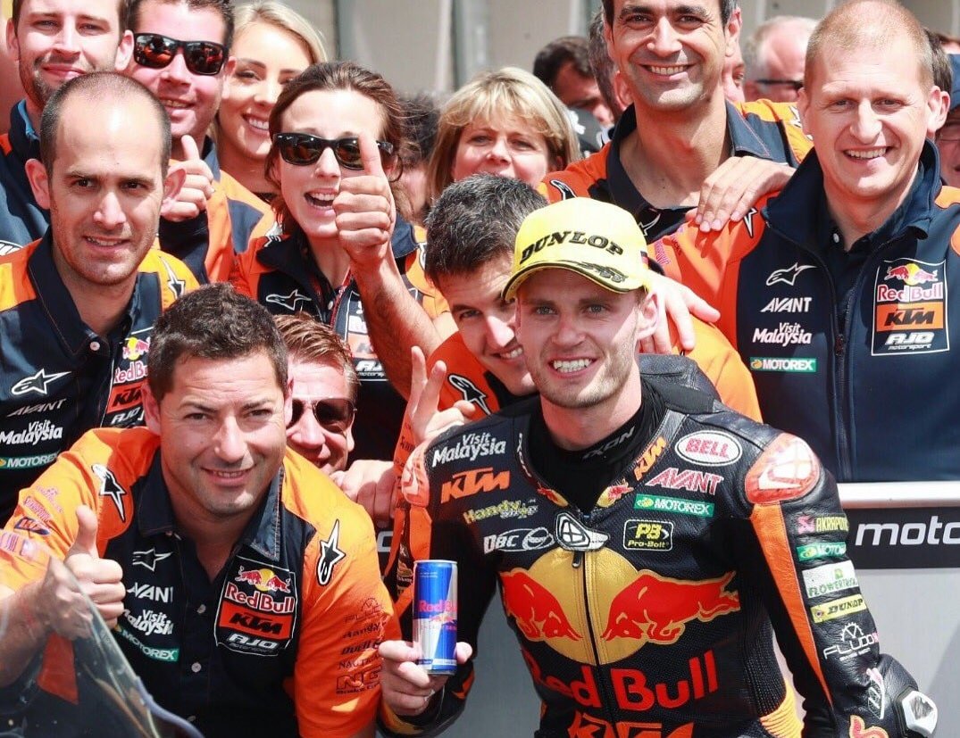 Moto2 Brad Binder prévient : Pour lui et pour KTM le championnat n’est pas fini !