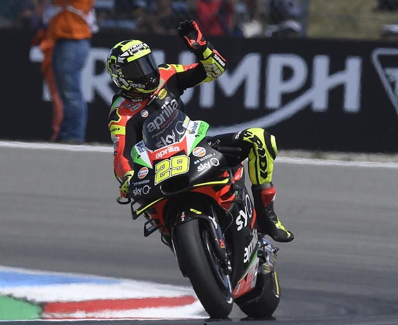 MotoGP Assen J3 Aprilia : Aleix Espargaró douzième sur une jambe et Iannone dans le top 10