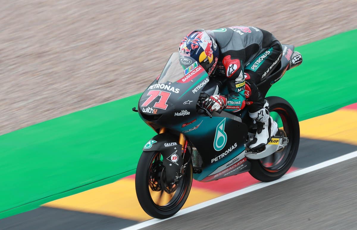 German Grand Prix Sachsenring Moto3 Qualifying: First pole for Sasaki, Canet in the bag