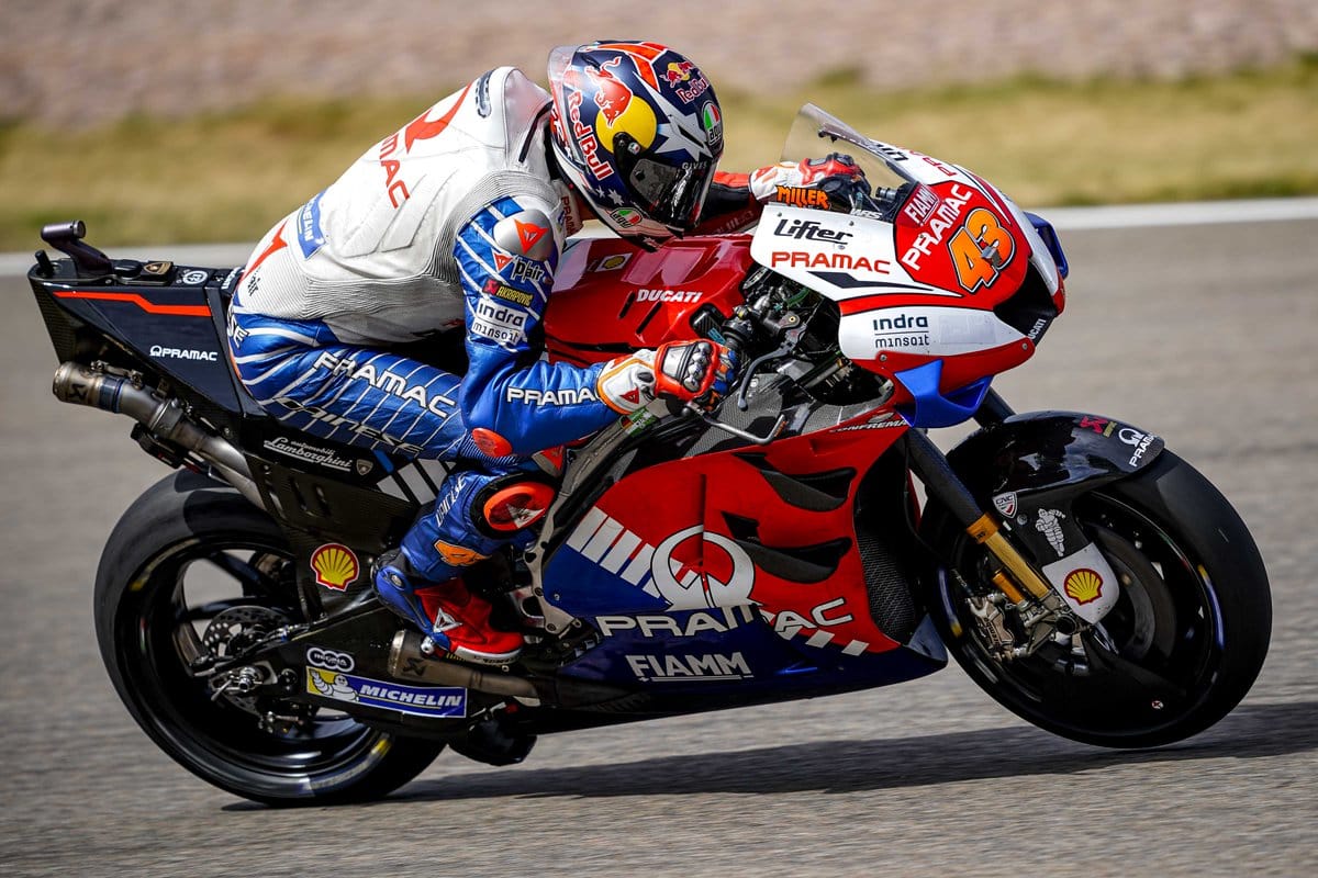 MotoGP Jack Miller : « j’ai le rythme pour attaquer les Ducati officielles mais… »
