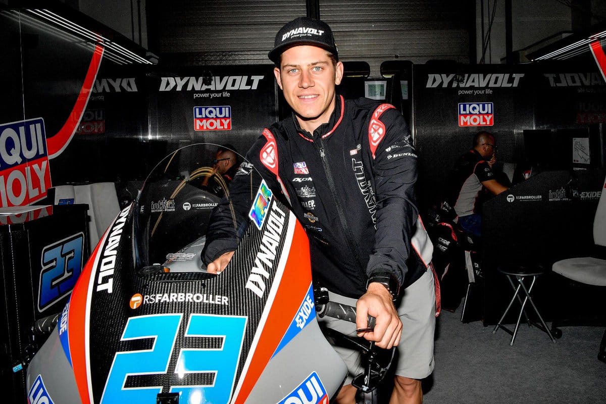 German Grand Prix Sachsenring Moto2 Warm-up: Schrötter honors his audience