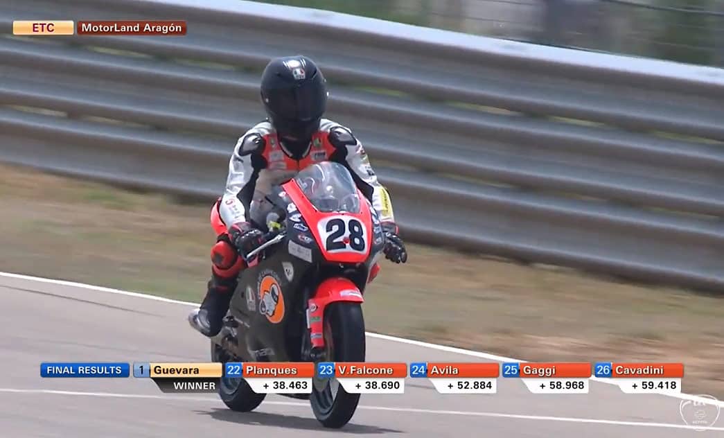 [FIM CEV] Izan Guevara crushes eventful ETC races in Aragon. Clément Rougé very good!