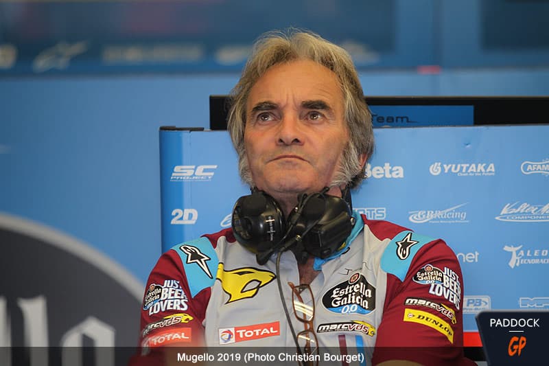 Moto2 Exclusive interview with Gilles Bigot at mid-season: “on certain circuits the speed of passing curves is a little slower than with the Honda engine”