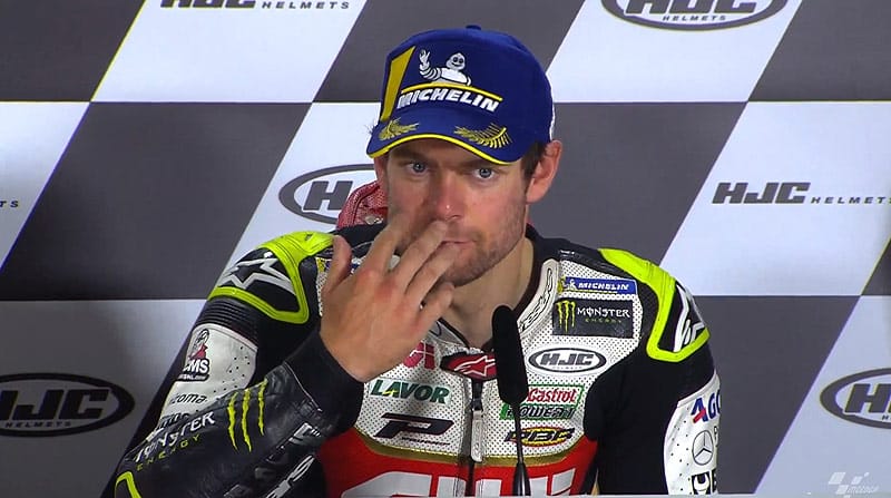 Sachsenring, MotoGP, J3, Conférence Cal Crutchlow : La confiance, les larmes, etc. (Intégralité)