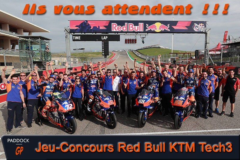 MotoGP: Red Bull KTM Tech3 は、私たちのコンペティションの勝者を王様のように歓迎します!