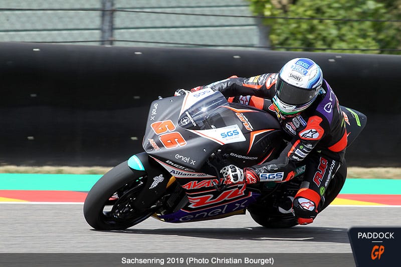 MotoE: Niki Tuuli crushes the E-Pole at the Sachsenring!