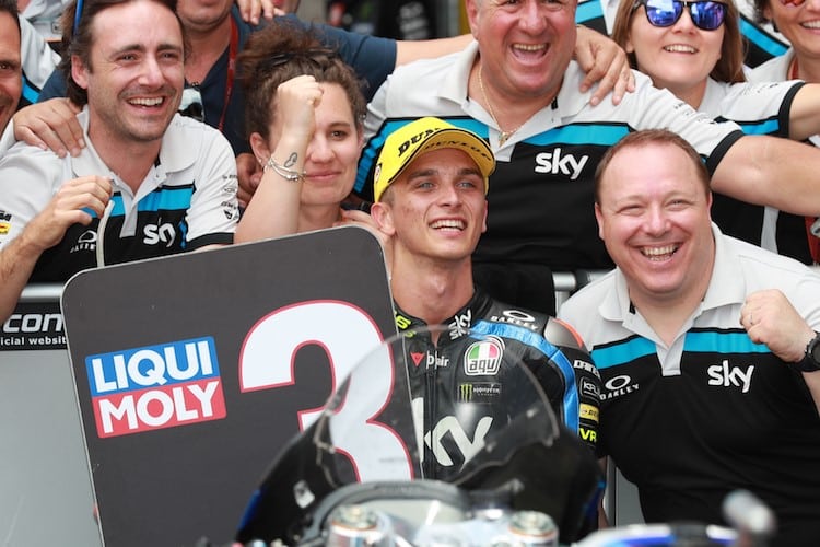 Moto2 : le team VR46 espère conserver à la fois Marini et Sky