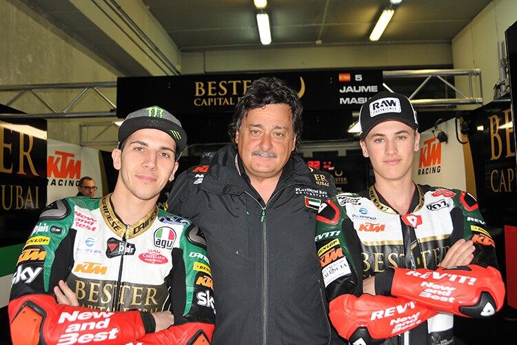 Moto3: Nome de Fiorenzo Caponera desaparecerá dos Grandes Prémios