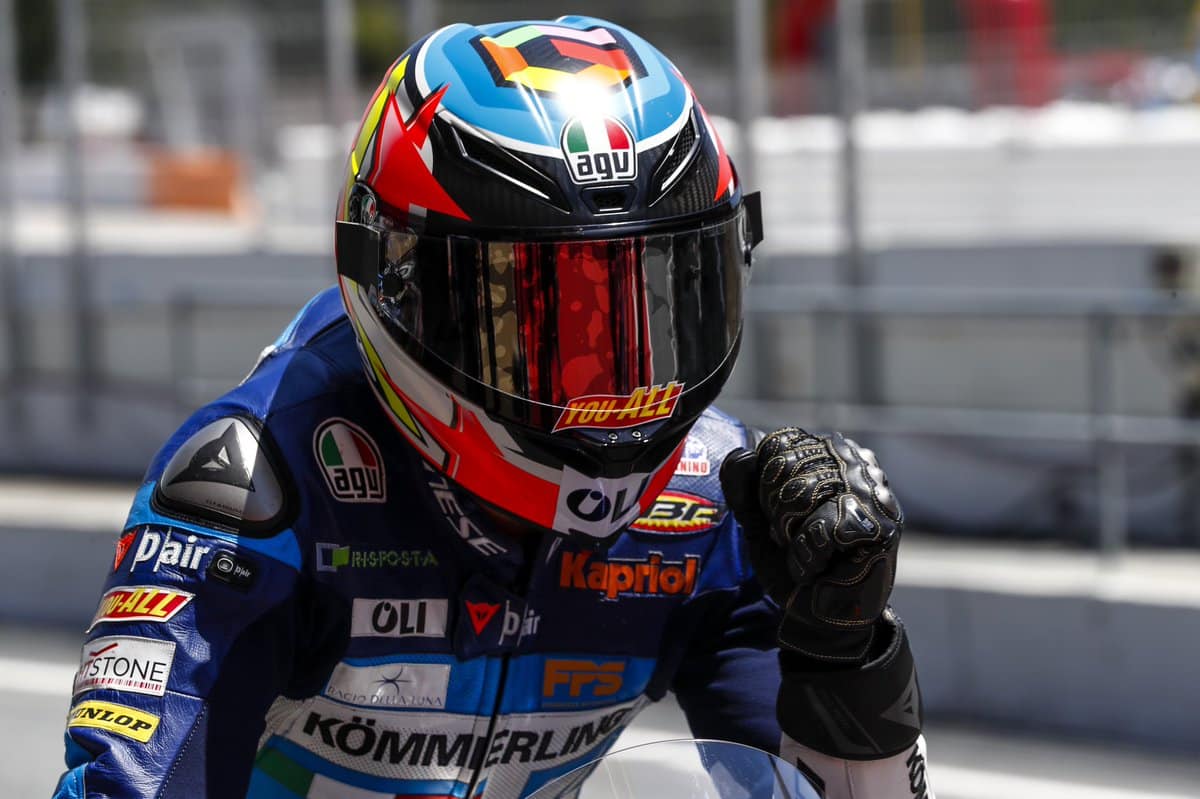 Grande Prêmio da República Tcheca em Brno Moto3 FP2: Rodrigo na frente e depois no chão