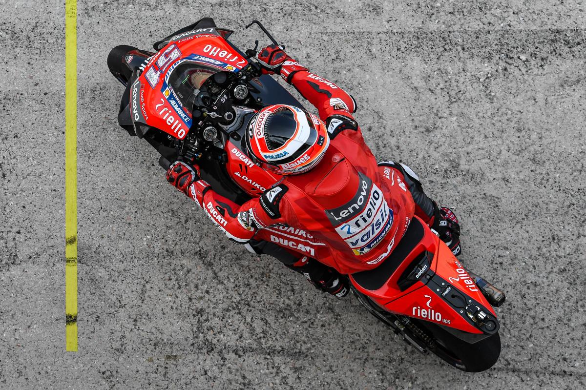 Teste de MotoGP em Misano: na Ducati ainda estamos trabalhando na aerodinâmica