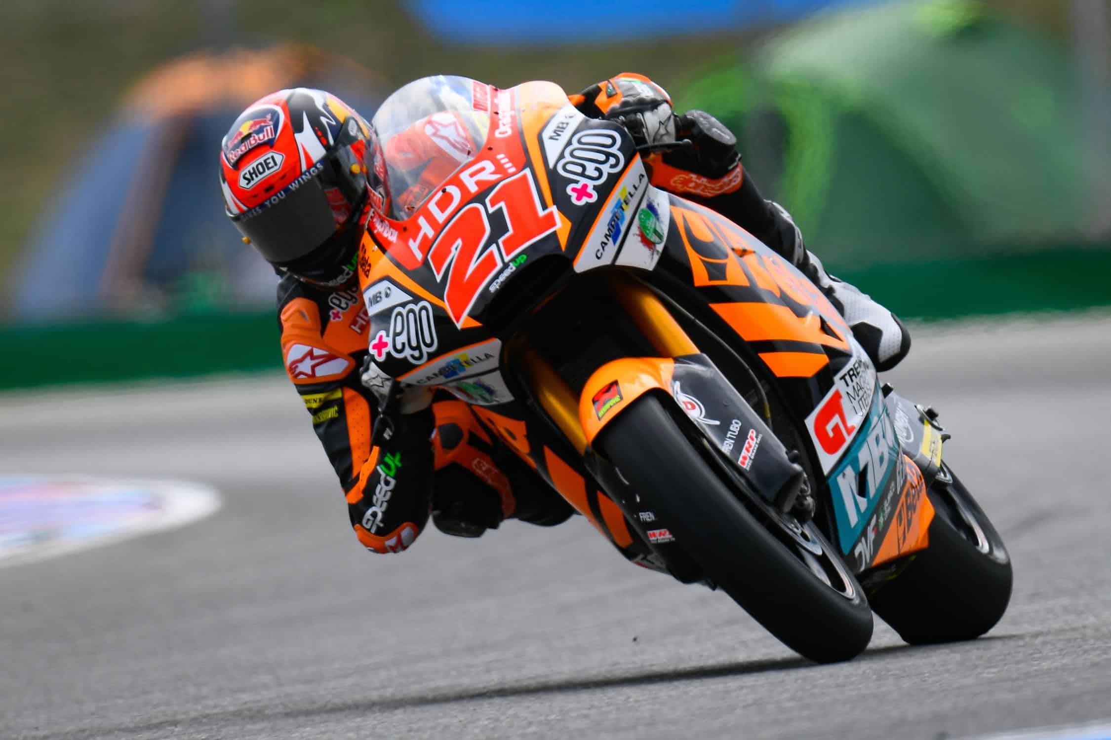 Czech Republic Grand Prix Brno Moto2 Warm-up: Di Giannantonio takes control