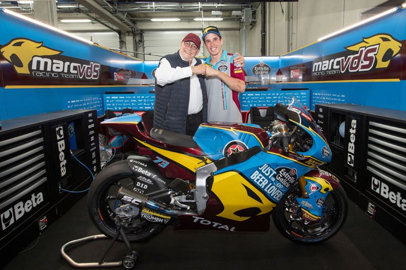 Moto2 : Álex Márquez prolonge son contrat avec le Team Estrella Galicia 0,0 Marc VDS jusqu’en 2020