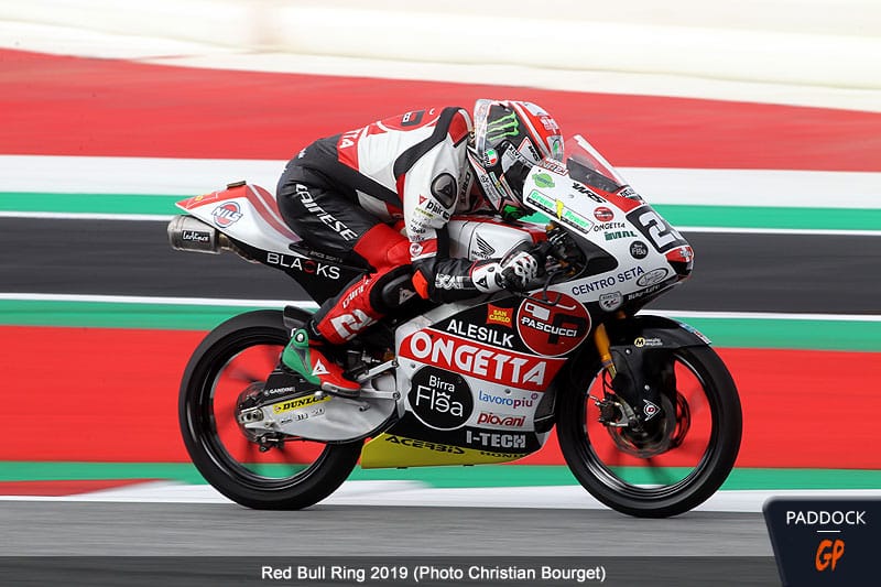 Moto3 Red Bull Ring J3 Paolo Simoncelli : « J'espère vraiment que Dorna supprimera la Q1 et la Q2 »