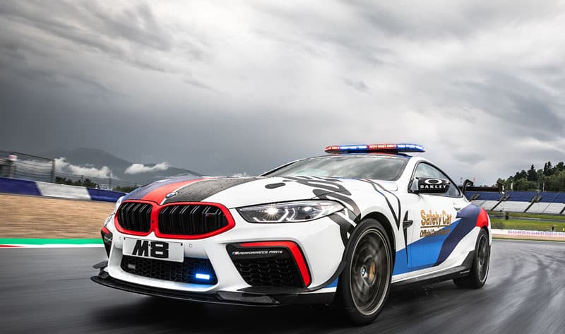 La nouvelle BMW M8 MotoGP™ Safety Car présentée au Red Bull Ring